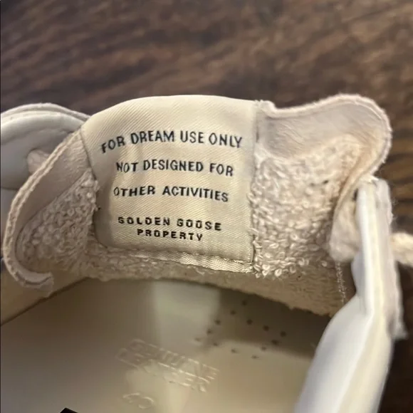 Golden Goose Cream Sneakers - Picture 5 of 7